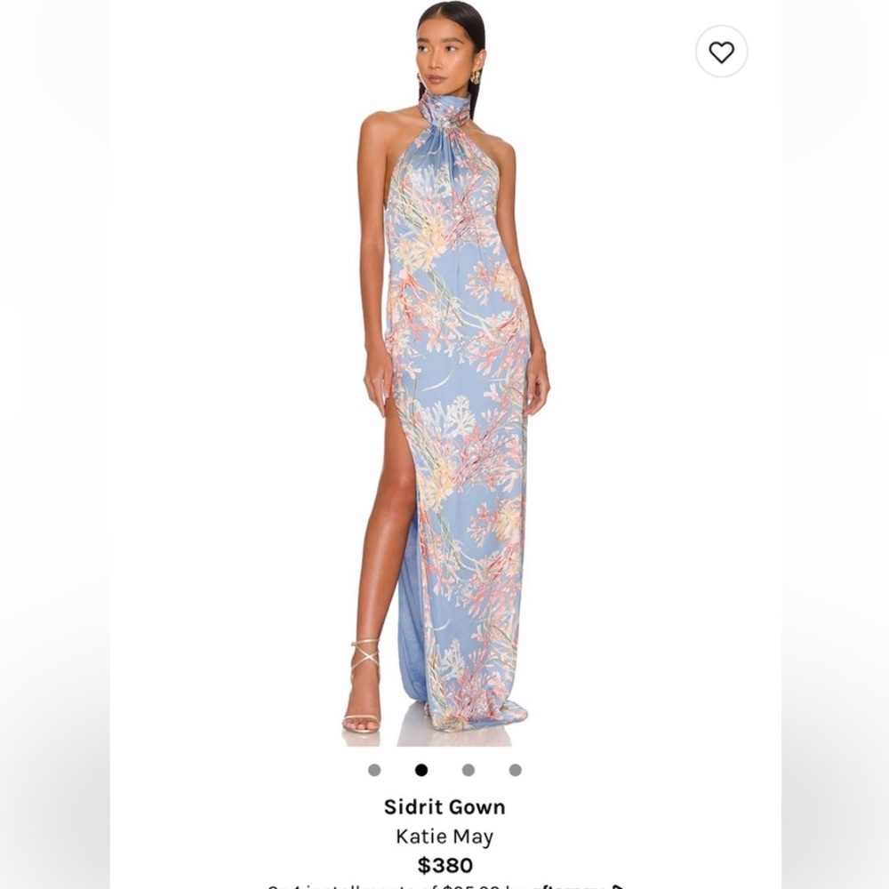 Katie May Sidrit Gown - Underwater Print
